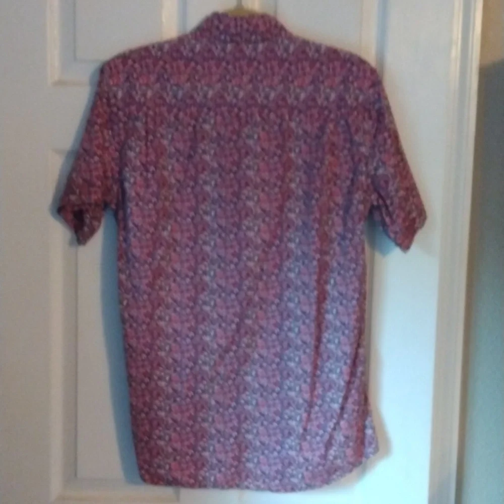 Weatherproof Men's Vintage Floral Print SS Shirt Size Small - Picture 5 of 10